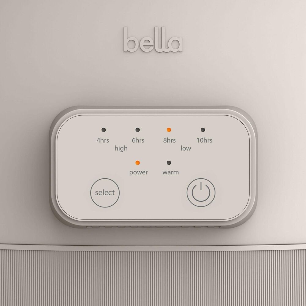 Bella 6-Quart Programmable Slow Cooker in Oatmilk, , large