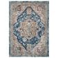Safavieh Aria 5"1" x 7"6" Blue and Beige Area Rug, , large