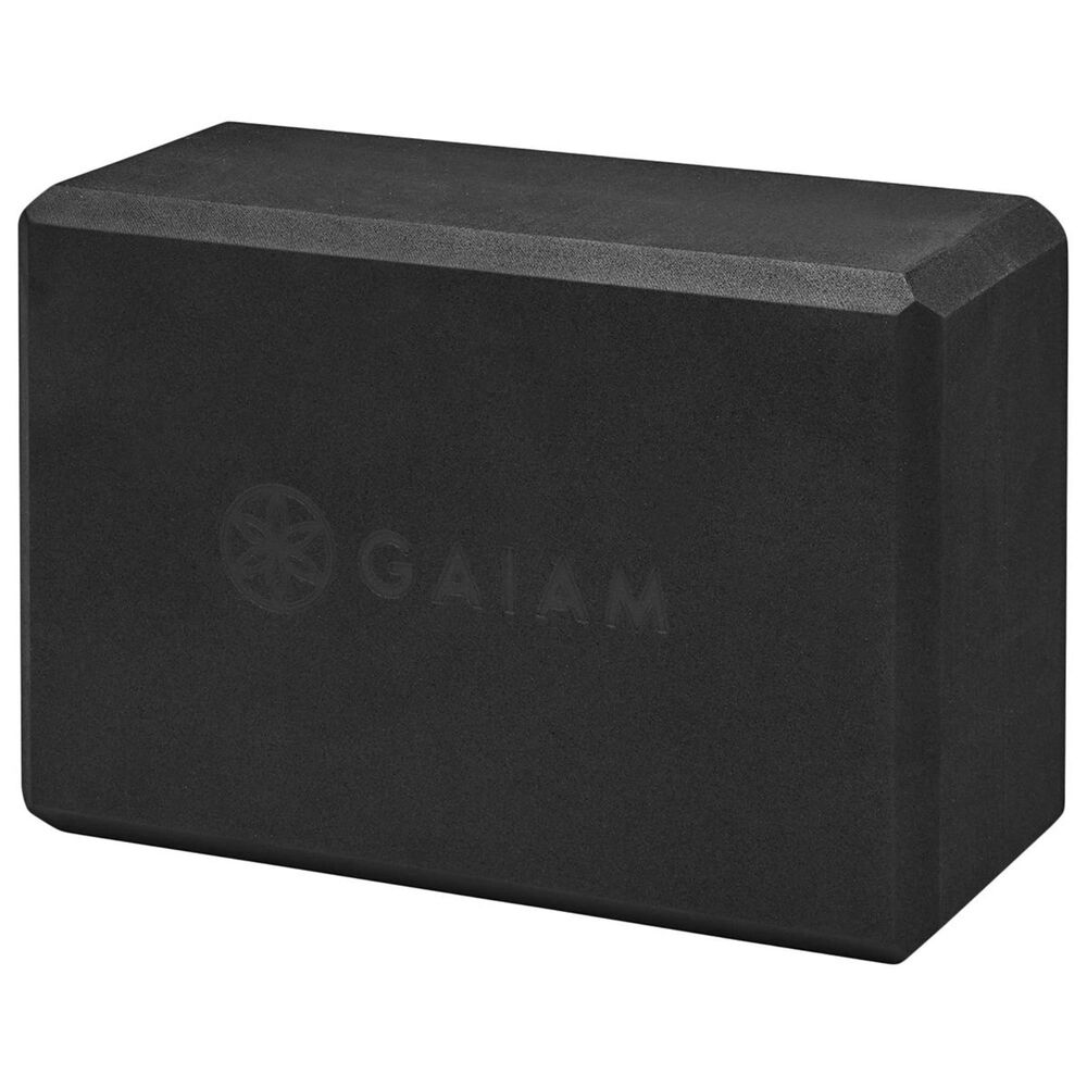 Gaiam Yoga Block-Strap Combo in Black