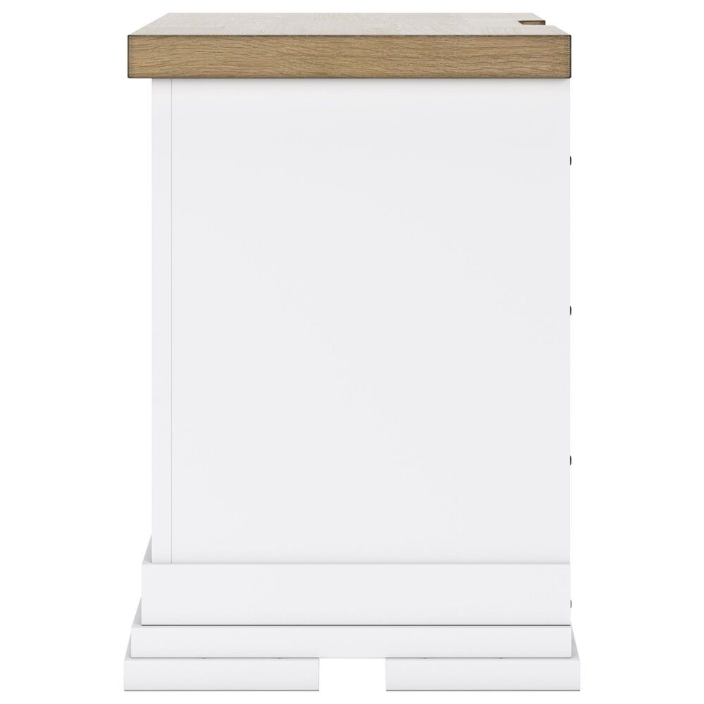 Ashley 4-Piece King Bedroom Set in White and Natural, , large
