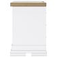 Ashley 4-Piece King Bedroom Set in White and Natural, , large