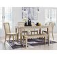 Ashley Gleanville Dining Table in Light Brown - Table Only, , large