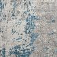 Loloi Sienne SIE-01 9"2" x 12" Dove and Ocean, , large