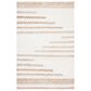 Safavieh Natura NAT720A 8" x 10" Ivory and Brown Area Rug, , large