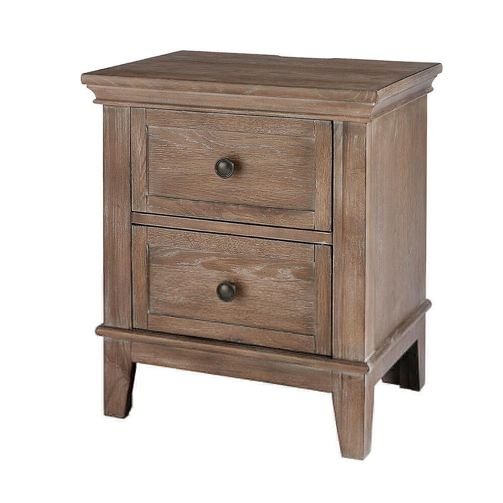Eastern Shore Leland 2 Drawer Nightstand in Sandwashed, , large