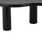 37B Wood Heart Coffee Table in Black, , large
