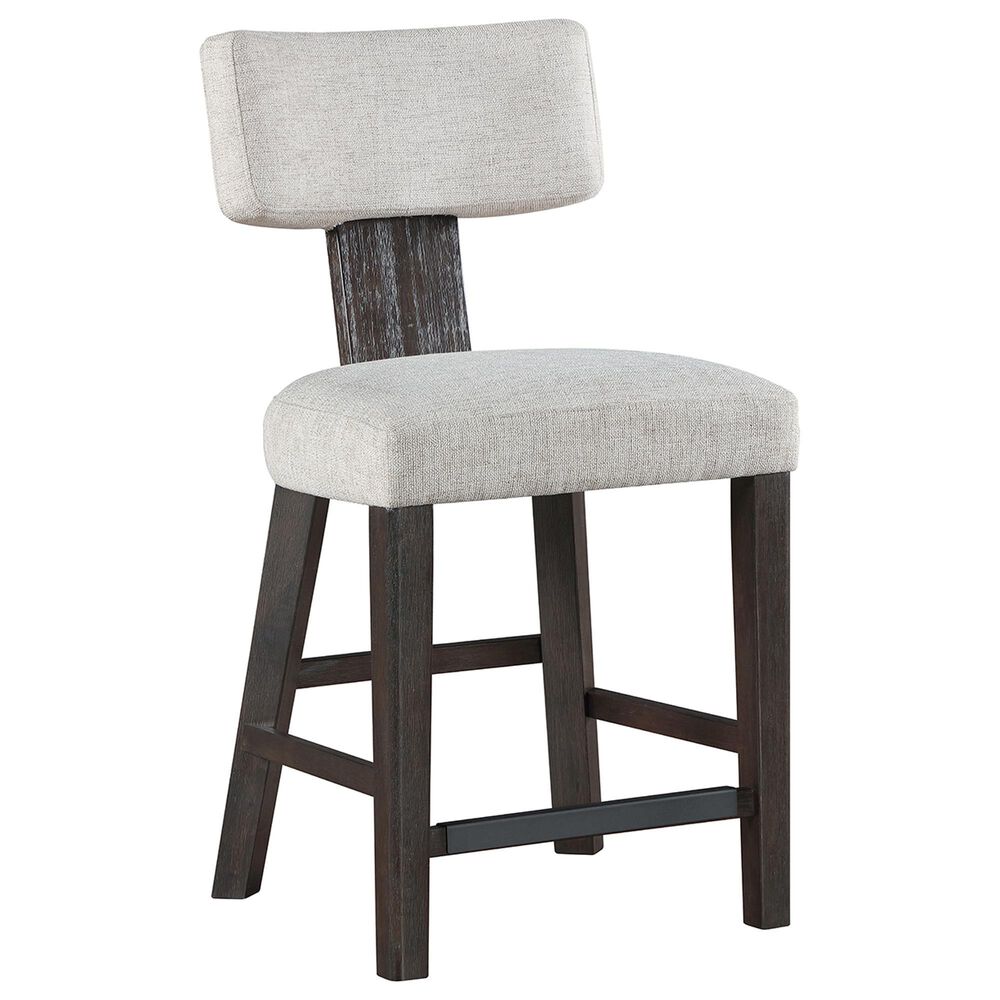 Steve Silver Oakley Counter Stool in Charcoal Brown, , large