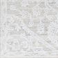 Surya Piazza PZZ-2304 6" x 9" White, Beige, Charcoal, Light Grey Area Rug, , large