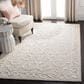 Safavieh Micro-Loop MLP507F 4" x 6" Light Grey and Ivory Area Rug, , large