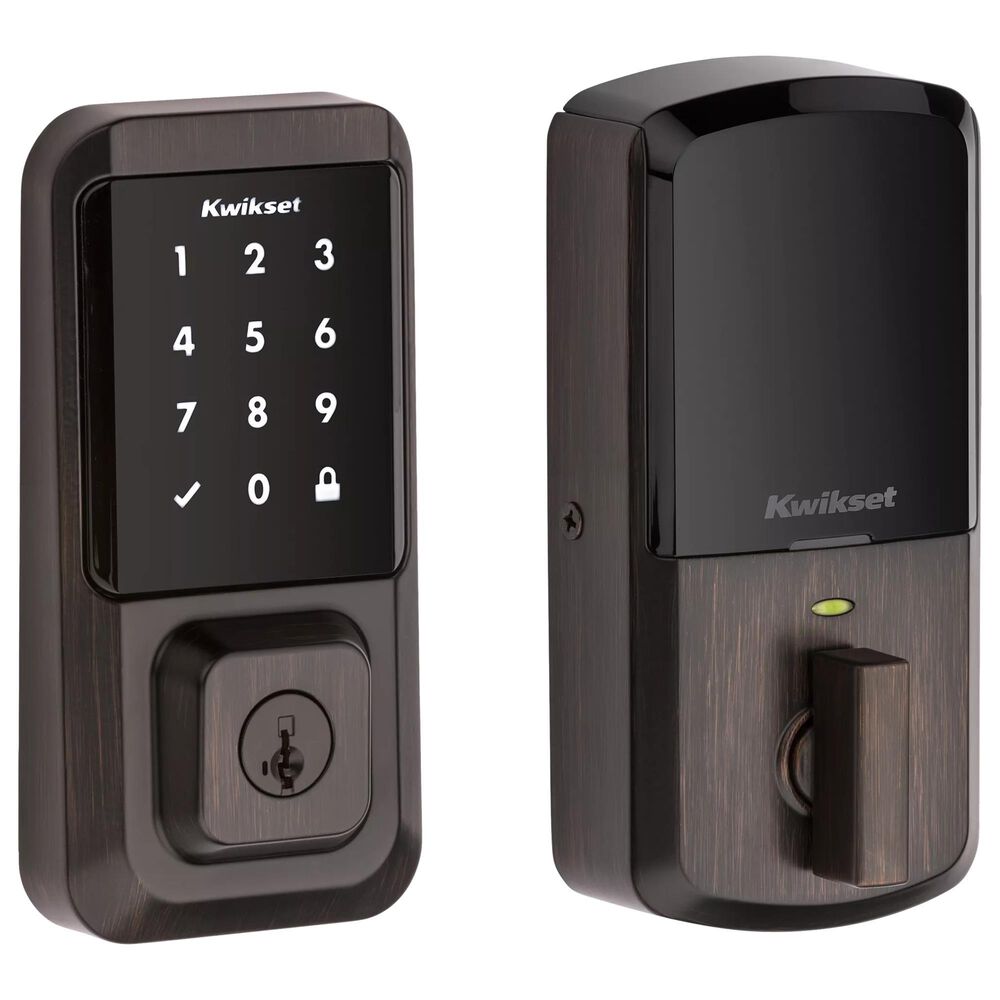Kwikset Halo Touchscreen Wi-Fi Enabled Smart Lock in Venetian Bronze, , large