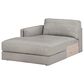 Ashley 2-Piece Leather Sofa with Chaise in Glacier, , large