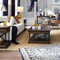 Belle Furnishings Tribeca Sofa Table in Cordovian Brown, , large