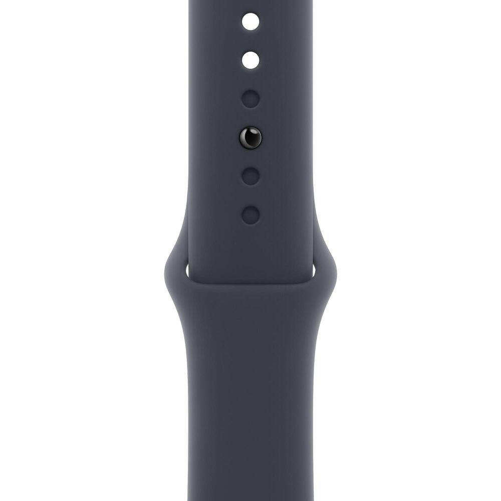 Apple Watch SE 3 (GPS+Cellular) 44mm Aluminum Case with Sport Band - M/L in Midnight and 2-Year AppleCare+, , large