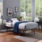 Modway Horizon Platform Twin Bed Frame in Brown, , large