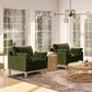 Jennifer Taylor Home Pasadena Accent Arm Chair in Olive Green, , large