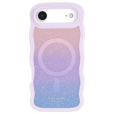 Kate Spade Wavy MagSafe Case for Apple iPhone Air in Opal Glitter, , large