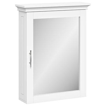 RiverRidge Home Somerset Wall Cabinet with Mirror in White, , large