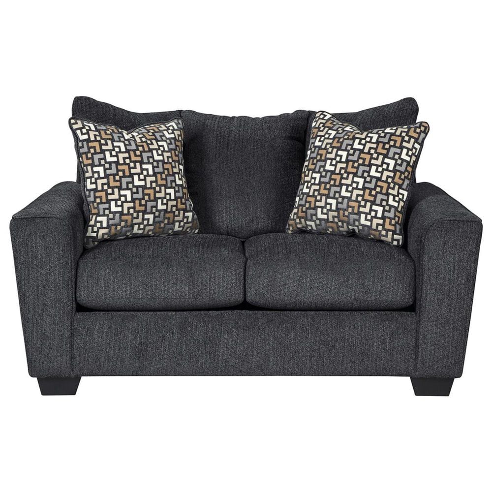 Benchcraft Wixon Loveseat in Slate, , large