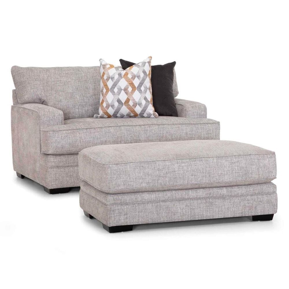 Moore Furniture Protege Chair and 1/2 in Dove, , large