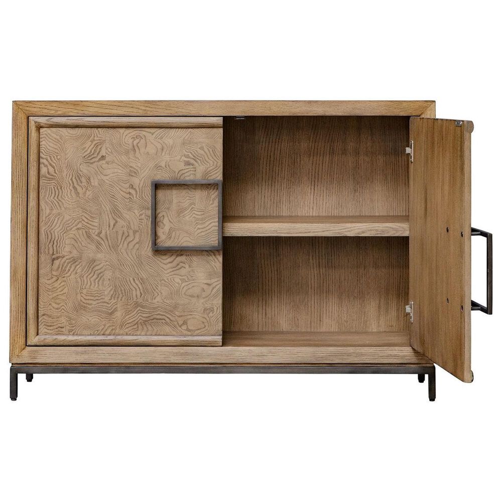 Uttermost Paltrow 2-Door Media Storage in Bronze and Brown, , large