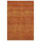 Dalyn Rug Company Soft Essentials Solid Orange 10" x 14" Indoor/Outdoor Area Rug, , large