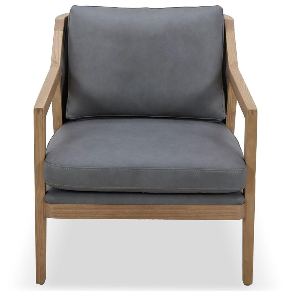 Kuka &#40;Hk&#41; Trade Co Lmt Motion Accent Chair in Aline Storm Blue, , large