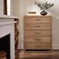 Viceray Collections Lodge and Loft 5-Drawer Chest in Blond Oak, , large