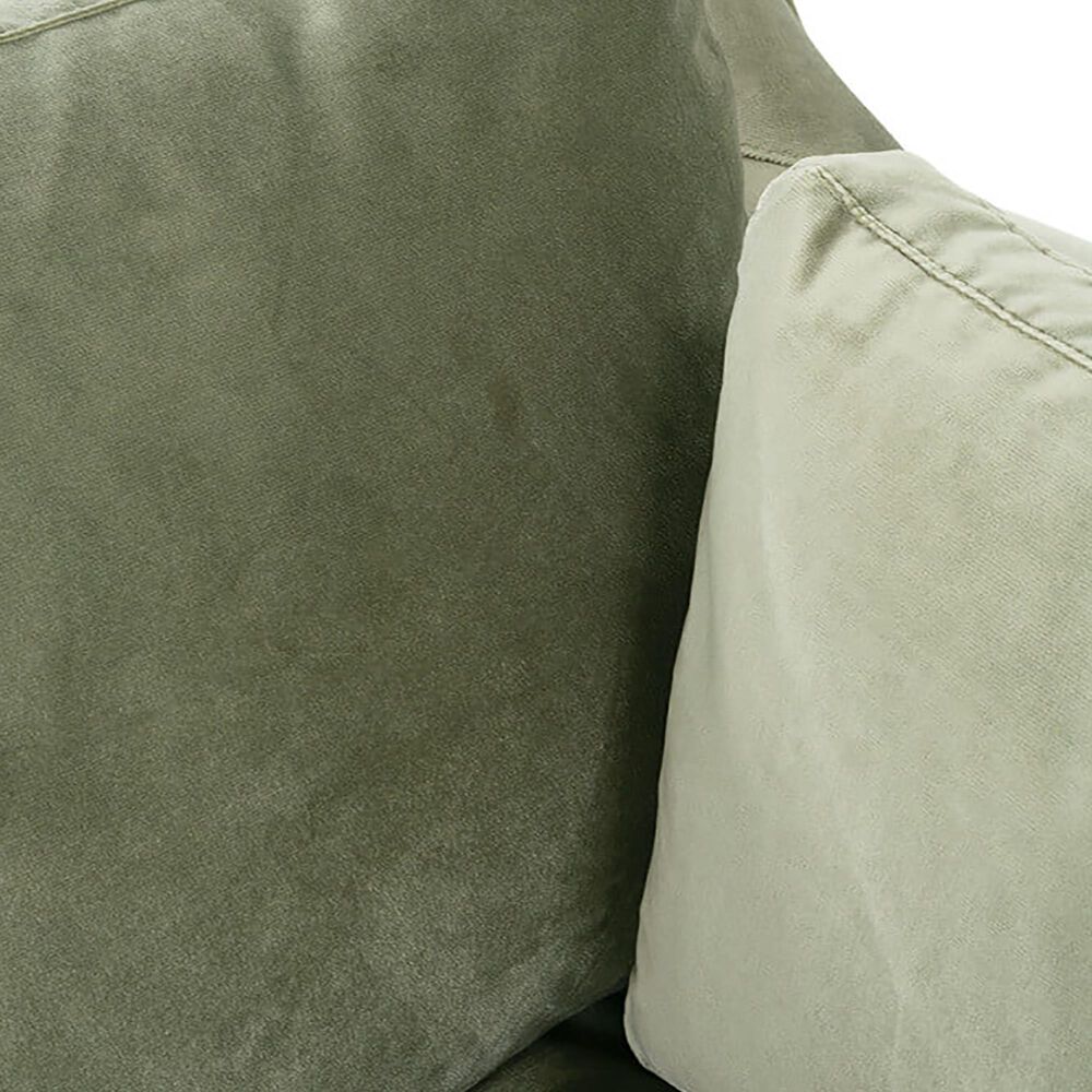Rowe Furniture Madeline 90&quot; Stationary Sofa in Sage Velvet, , large
