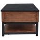 Ashley Kallari Lift-Top Coffee Table in Warm Brown and Black, , large