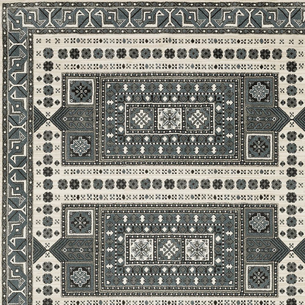Oriental Weavers Raylan RAY01 9&#39;10&quot; x 12&#39;10&quot; Grey Area Rug, , large