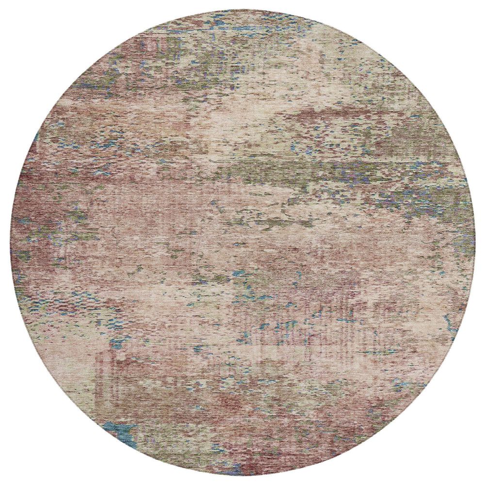 Dalyn Rug Company Solace SL5 8" Round Blush Area Rug, , large