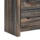 Ashley Drystan 5 Piece Full Bedroom Set in Rustic Brown, , large