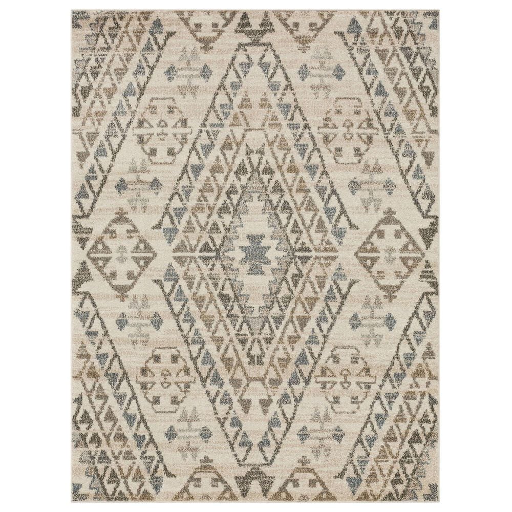 Mohawk Whimsy R1110 Grey 5"3" x 8" Area Rug, , large