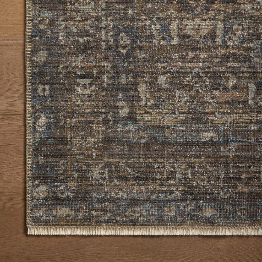 Loloi Heritage 15&#39; Square Lagoon and Tobacco Area Rug, , large