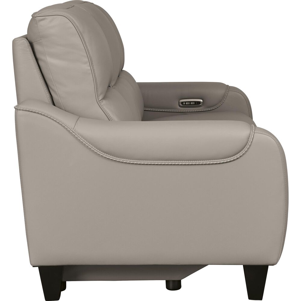 Ashley Mercomatic Power Reclining Sofa in Gray, , large