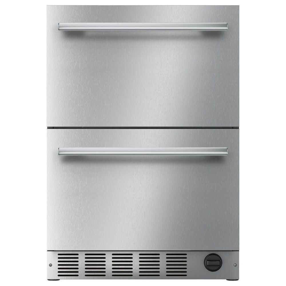 Thermador 24" Drawer Refrigerator with Masterpiece Handle in Stainless Steel, , large