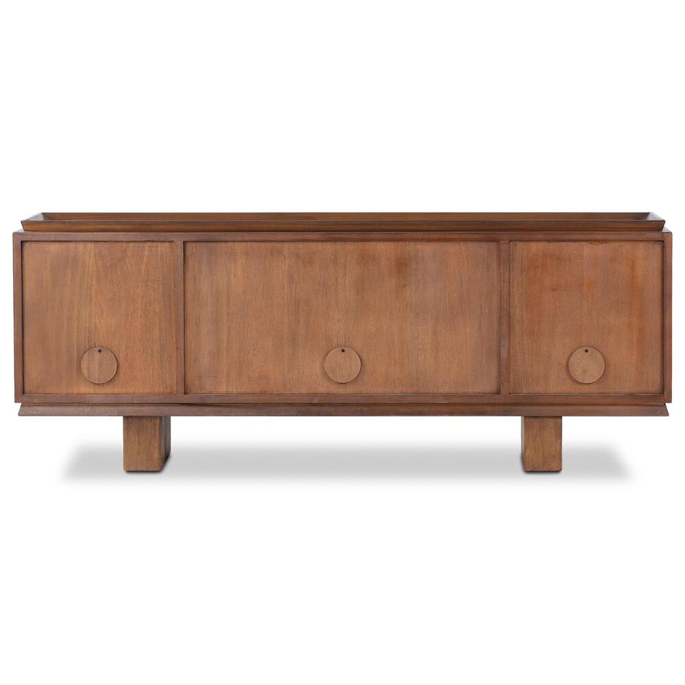 Four Hands Lyle Media Console in Rust, , large