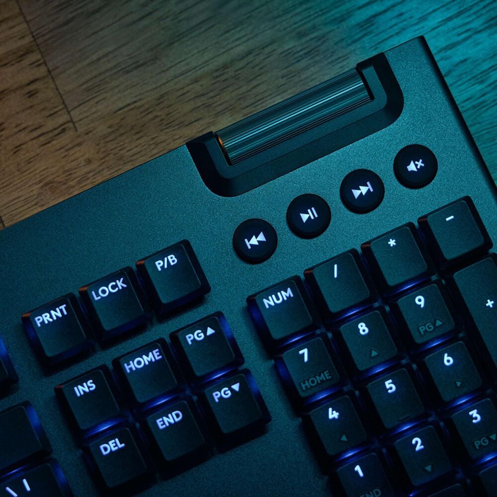Logitech G915 X Tactile Wired Gaming Keyboard in Black, , large