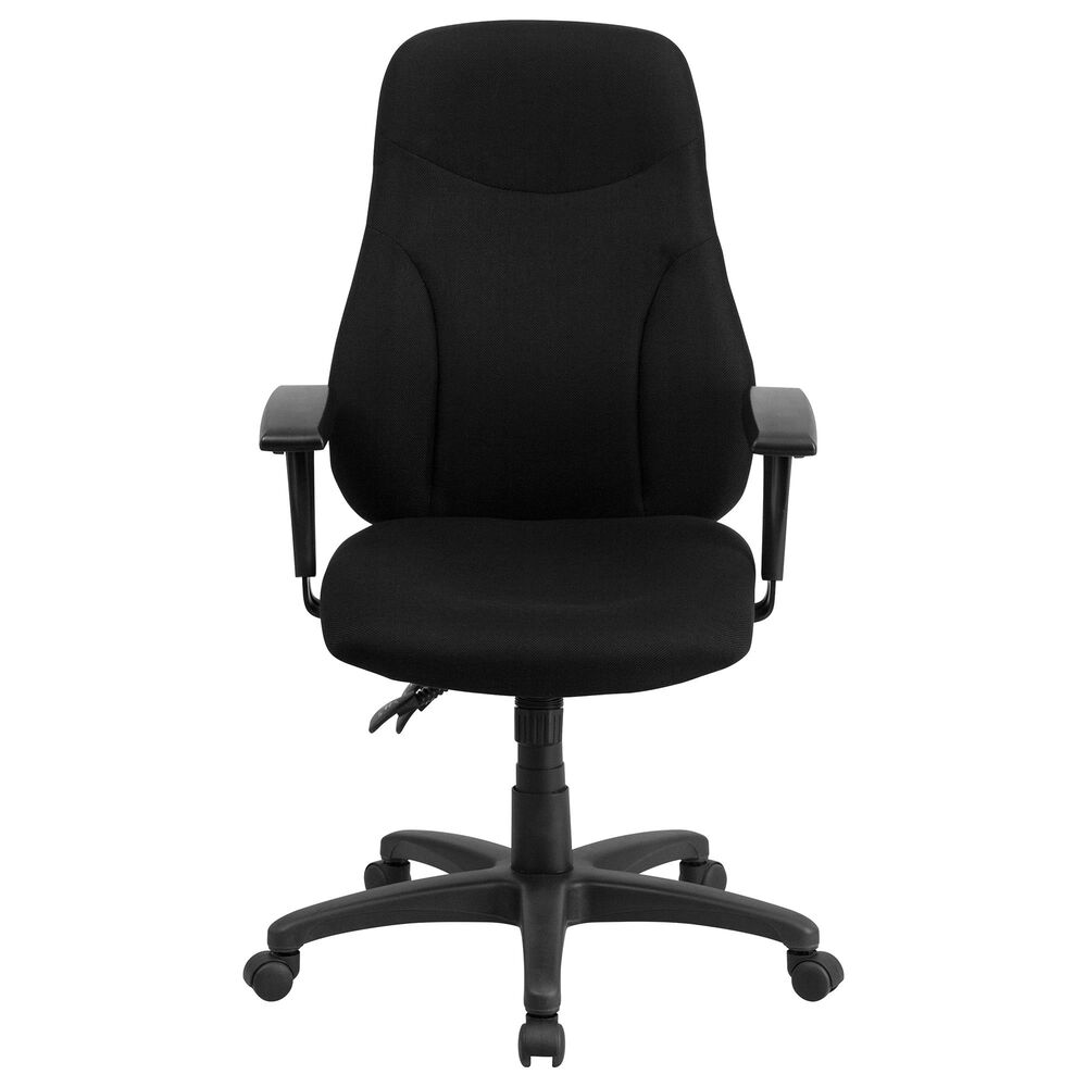 Flash Furniture Swivel Task Chair in Black, , large
