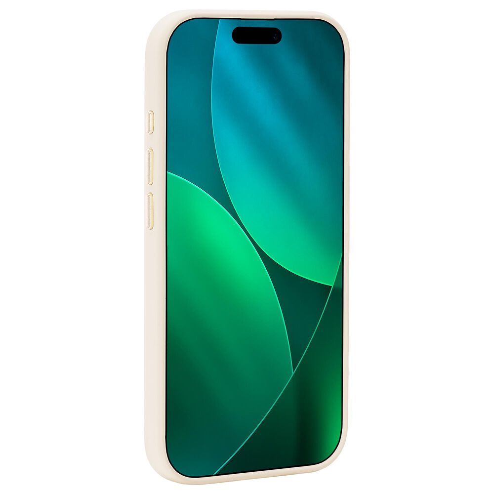 Kate Spade Silicone MagSafe Case for Apple iPhone 17 Pro in Icon Perfect Beige, , large