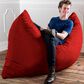 Jaxx 5.5" Pillow Bean Bag Pillow in Cinnabar, , large