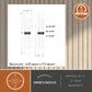 Vaxcel Bari 2-Light Wall Sconce in Matte Black, , large