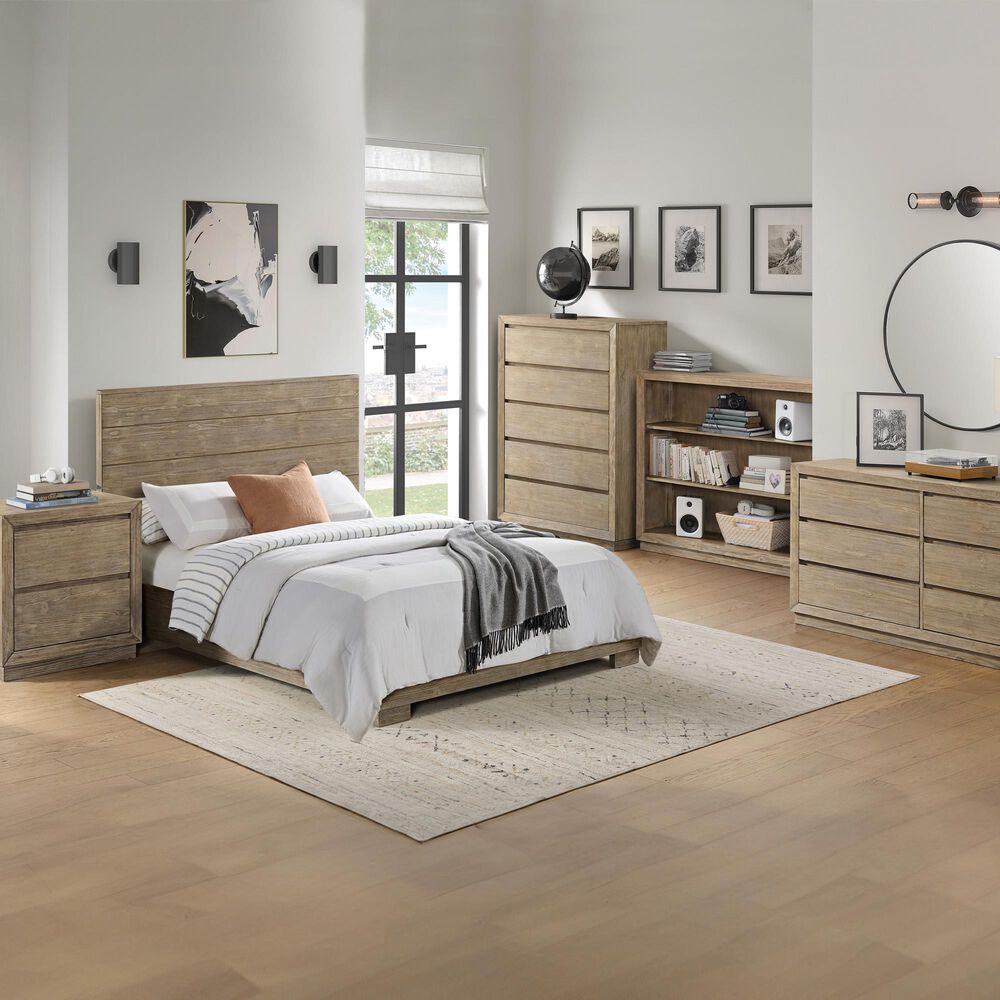 Eastern Shore Bello 3-Shelf Bookcase in Sandstone, , large