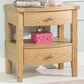 St Claire Home Today"s Traditions 2 Drawer Open Nightstand in Natural Hickory, , large