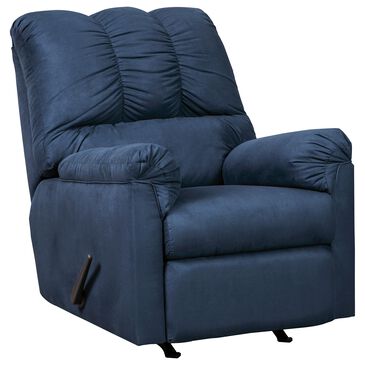 Signature Design by Ashley Darcy Rocker Recliner in Blue, , large