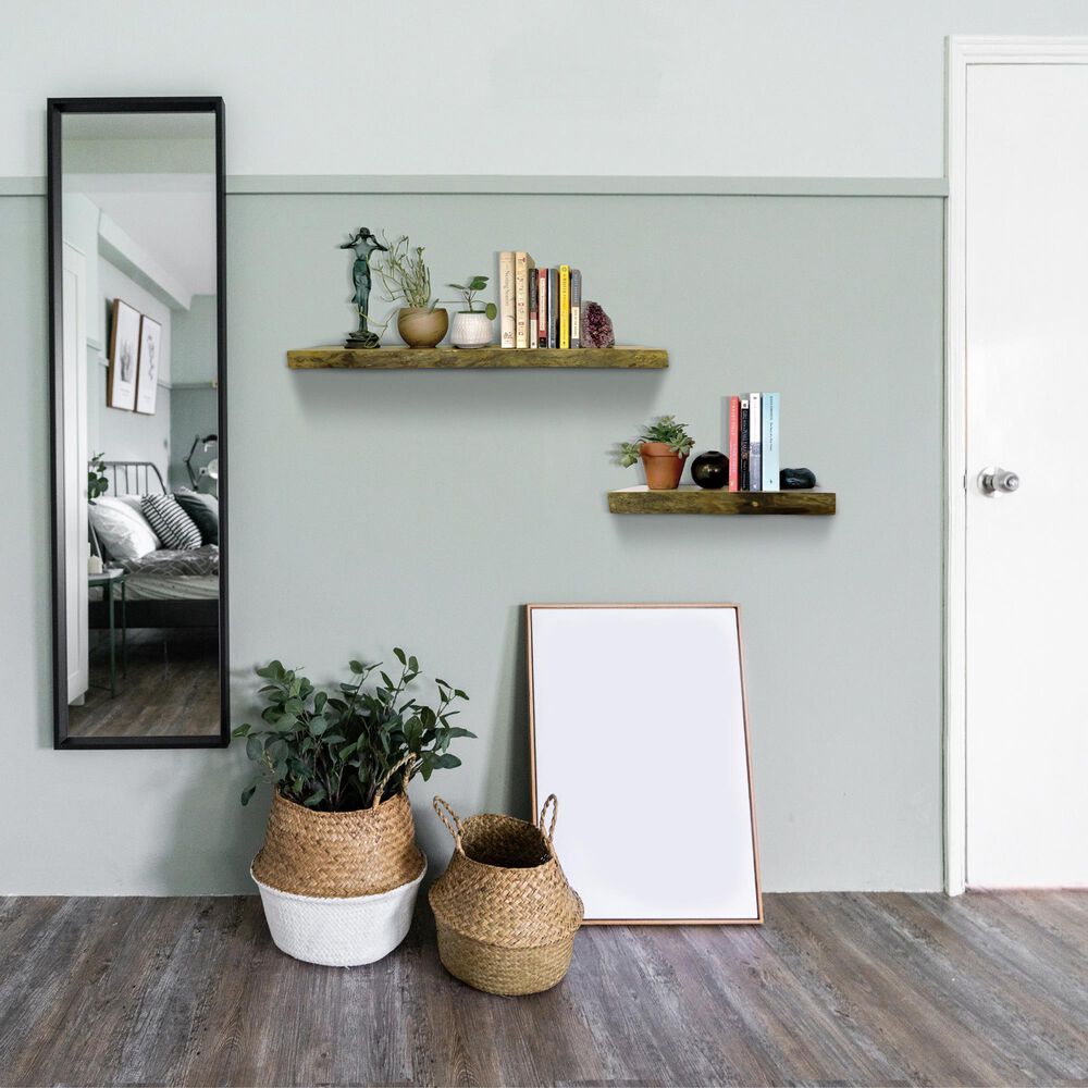 Regency Global Sourcing Niche Islander 52" Hard Wood Floating Shelf in Maple, , large