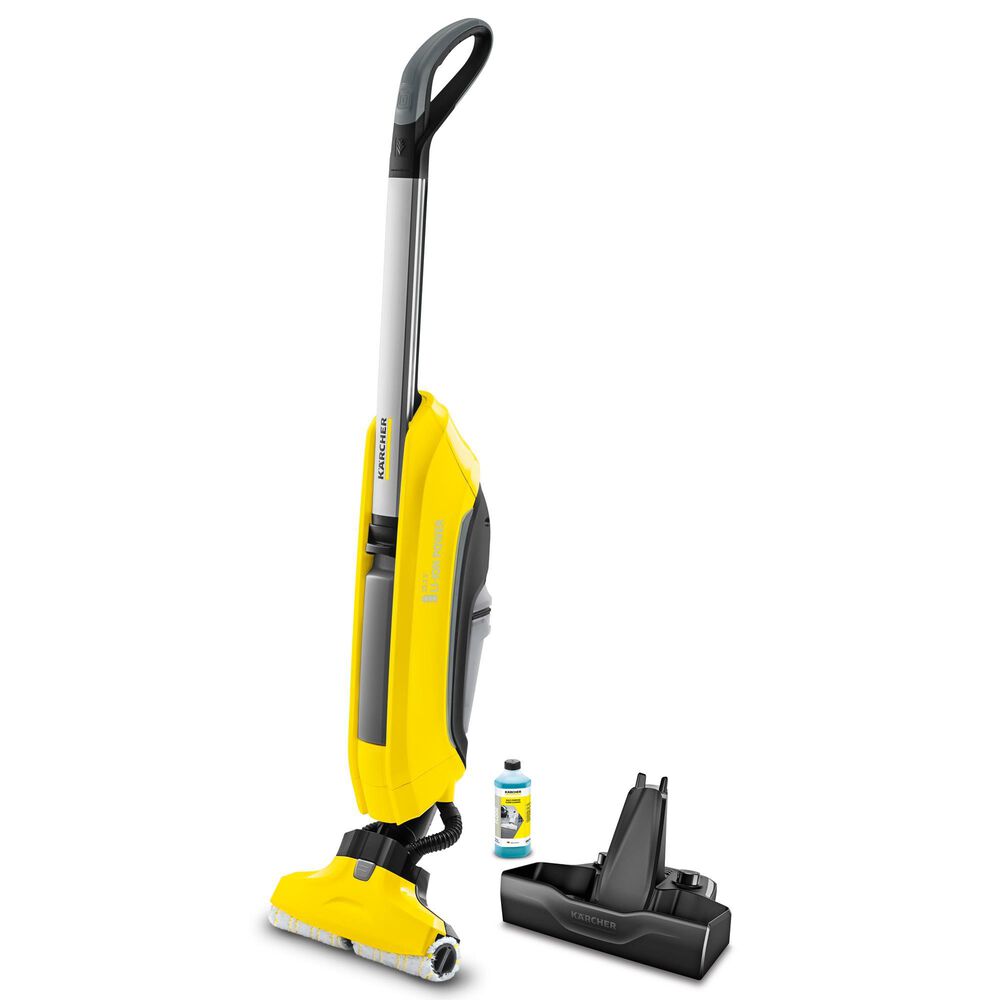 Karcher FC5 Cordless Upright Hard Floor Cleaner in Yellow Shop NFM