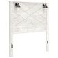Ashley Gerridan Queen Panel Bed in White and Gray, , large