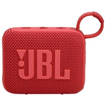 JBL Go 4 Portable Waterproof Bluetooth Speaker in Red, , large