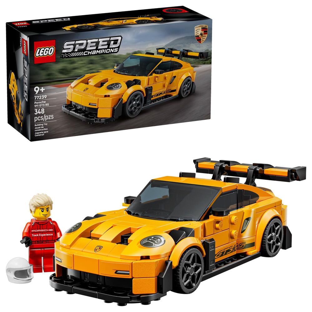 LEGO Speed ??Champions Porsche 911 GT3 RS Super Car Building Set, , large